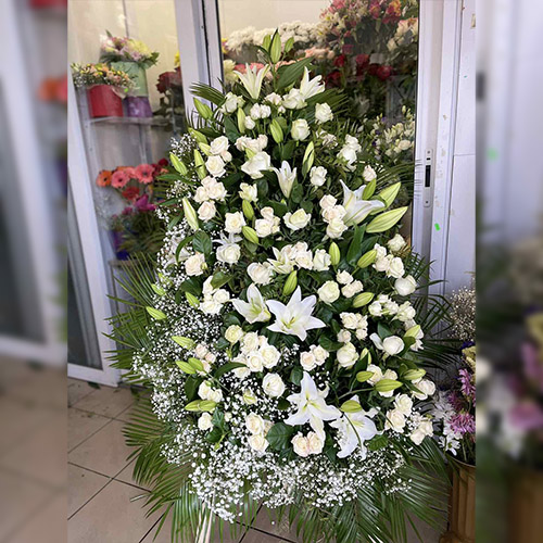 Вінок на похорон Під покровом неба